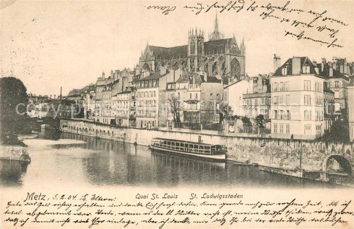 Metz  57 Moselle Quai St. Louis