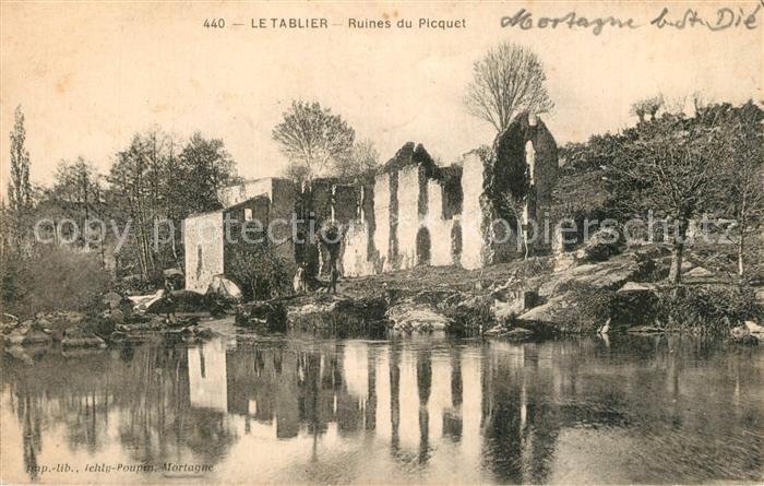 Le Tablier Ruines du Picquet