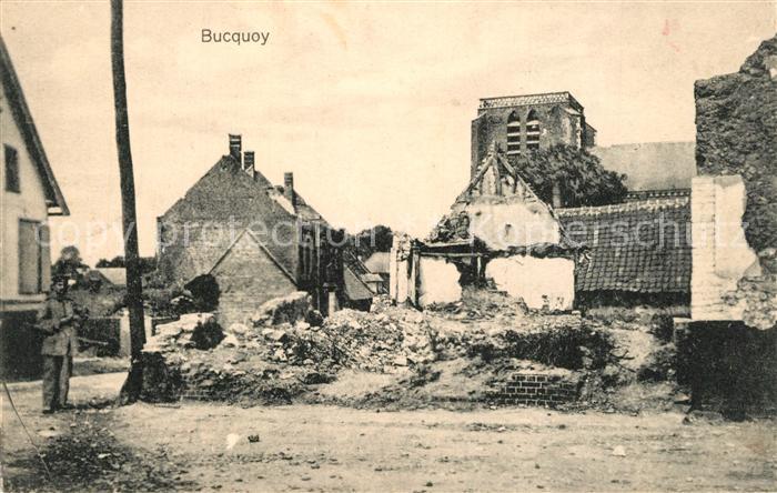 Bucquoy Ruines de la Grand Guerre
