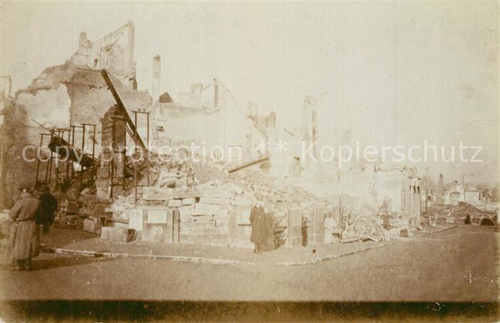 Peronne 80 Somme Ruines de la Grand Guerre 1914/15