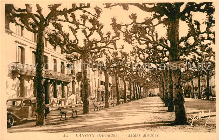 Langon Gironde All?es Maubec