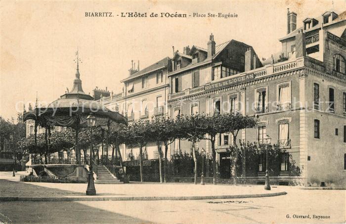 Biarritz Pyrenees Atlantiques Hotel de L Ocean Place Ste Eug?nie