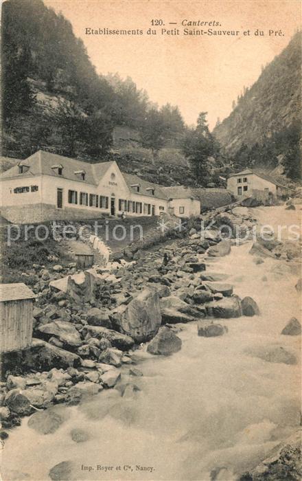 Cauterets Etablissement du Petit Saint Sauveur et du Pr