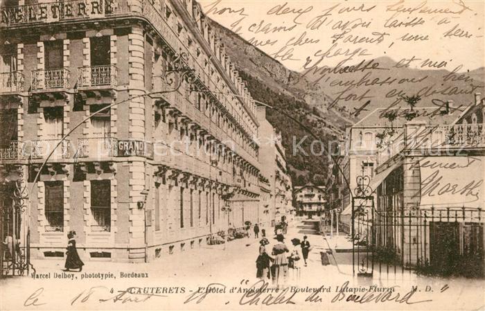 Cauterets Hotel Angleterre Boulevard Latapie-Fleurin