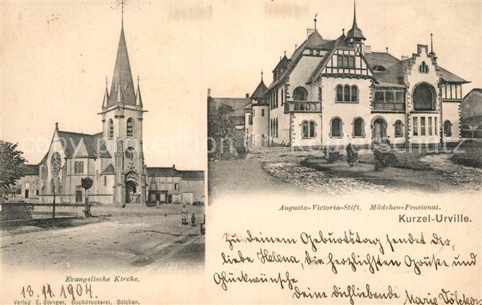 Kurzel Urville Augusta Victoria Stift M?dchen