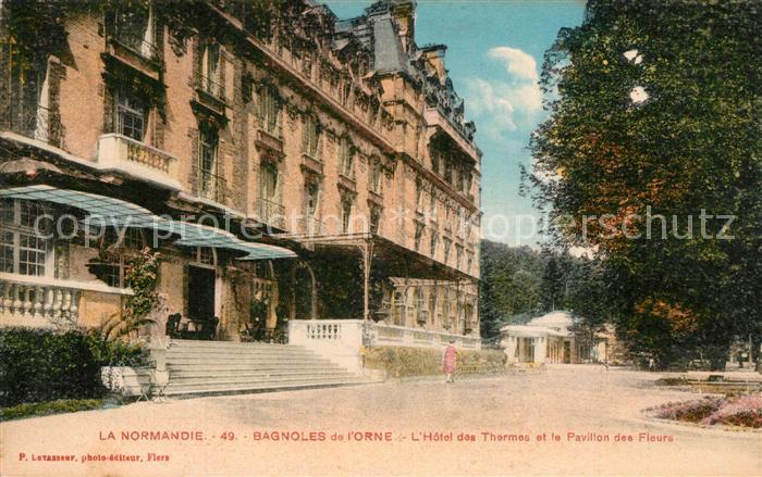 Bagnoles-de-l Orne Hotel des Thermes et le Pavillon des Fleurs