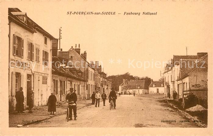 Saint-Pourcain-sur-Sioule Faubourg National