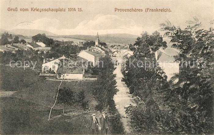 Provencheres-sur-Fave Kriegsschauplatz 1914-15