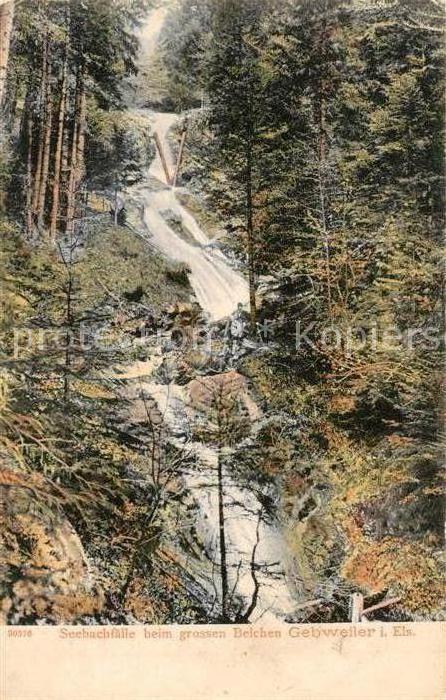 Gebweiler Elsass Seebachf?lle beim grossen Belchen