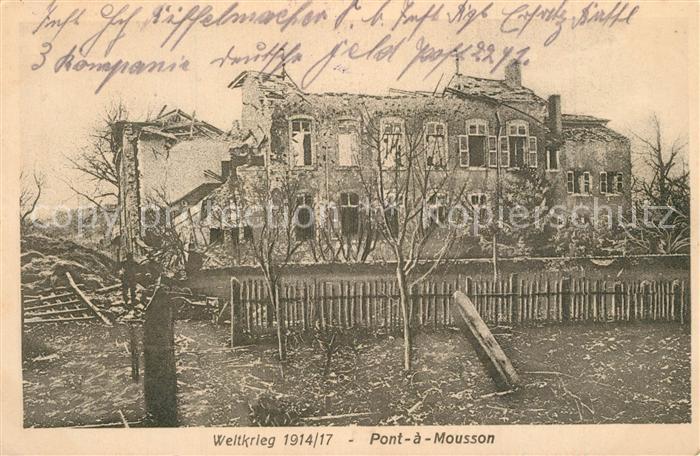 Pont-a-Mousson Zweiter Weltkrieg 1914/17