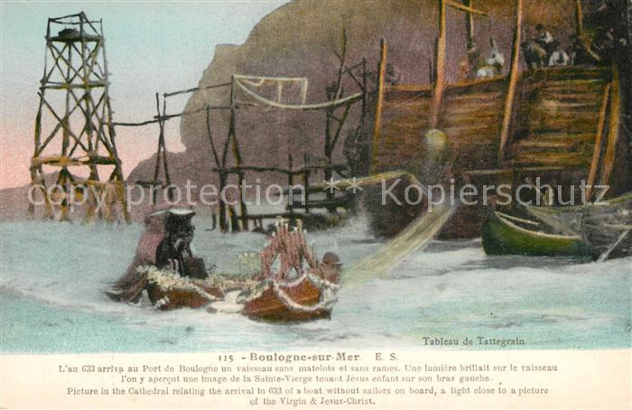 Boulogne-sur-Mer Tableau de Tattegrain