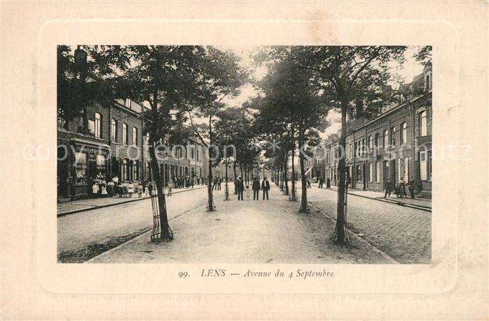 Lens Pas-de-Calais Avenue d 4. Septembre