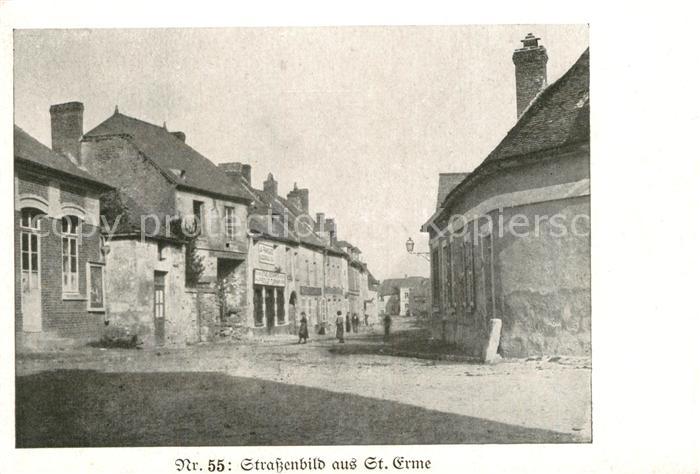 Saint-Erme-Outre-et-Ramecourt Strassenpartie