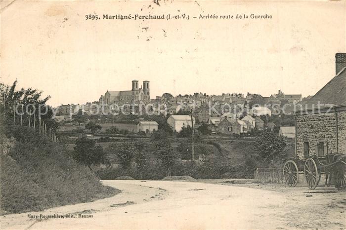 Martigne-Ferchaud Route de la Guerche