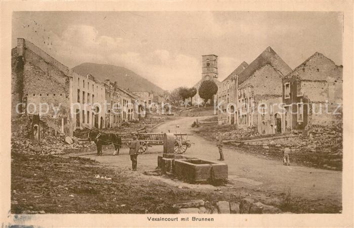 Vexaincourt mit Brunnen Soldat Ferienwagen