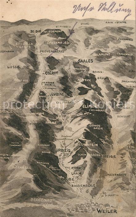 Weiler Alsace Panoramakarte