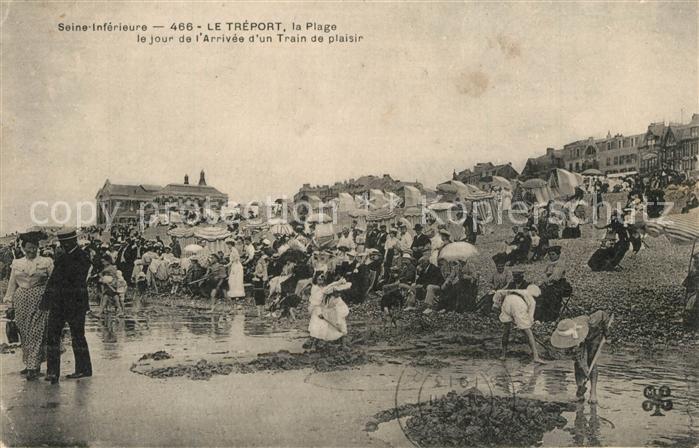 Le Treport Plage Strandleben