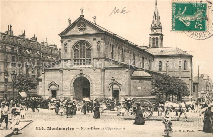 Montmartre Paris Notre Dame de Clignancourt