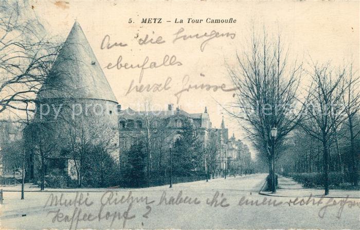 Metz  57 Moselle Tour Camoufle