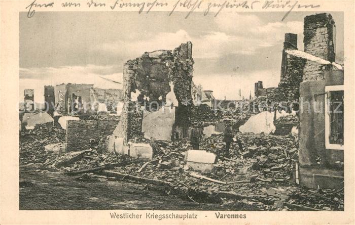 Varennes Haute-Garonne Westlicher Kriegsschauplatz