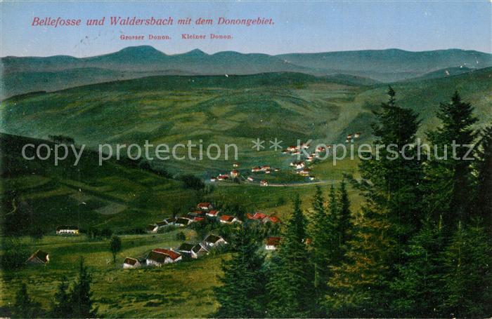 Bellefosse mit Waldersbach und Donon