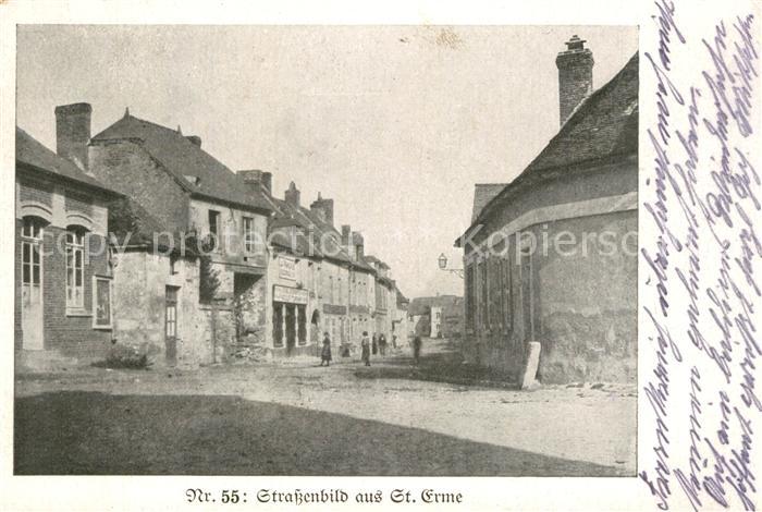 Saint-Erme-Outre-et-Ramecourt Strassenbild