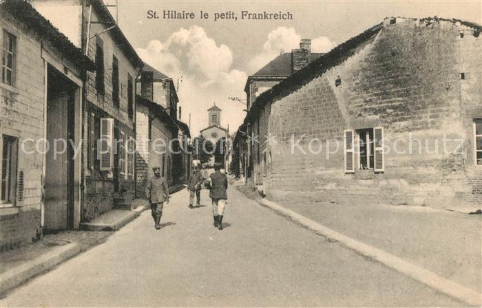 Saint Hilaire de Riez Strassenpartie Soldaten