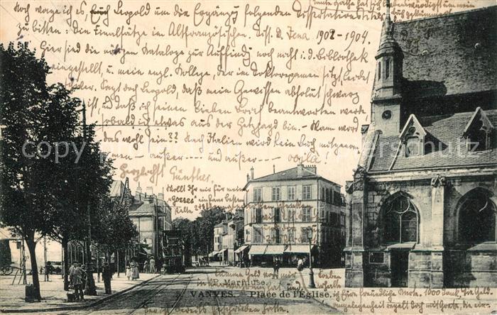 Vanves Place de L Eglise