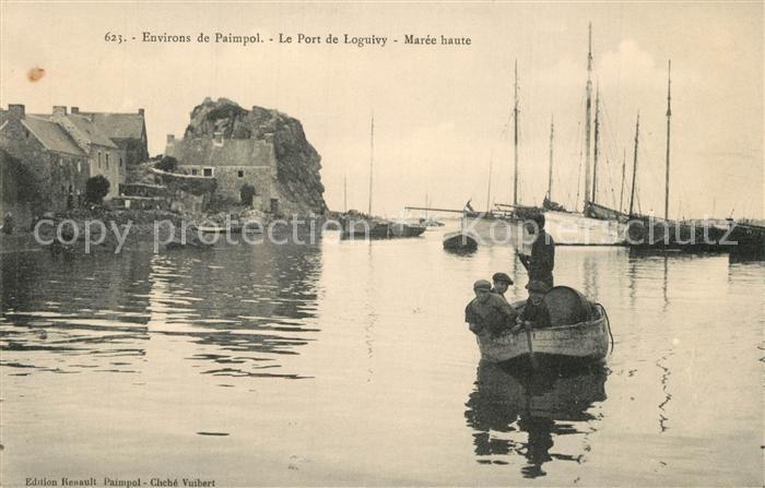 Paimpol Port de Loguivy Mar?e haute