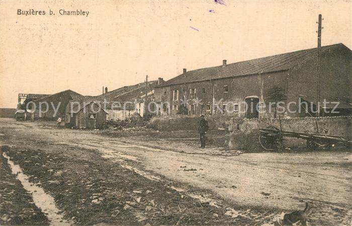 Chambley-Bussieres Strassenpartie Soldat