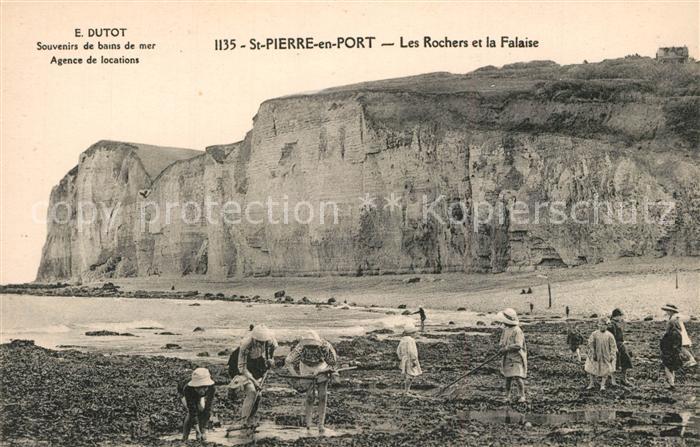 Saint-Pierre-en-Port Les Rochers et la Falaise
