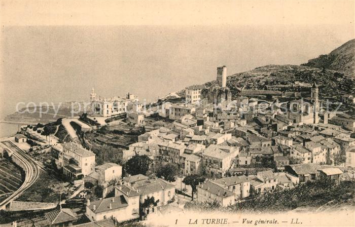 La Turbie Fliegeraufnahme