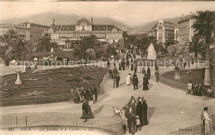 Nice Alpes Maritimes Les Jardins et le Casino