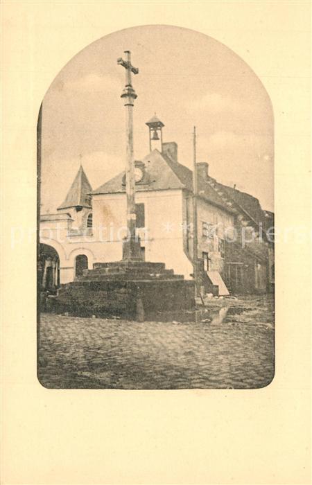 Souchez Maire Rathaus  im Weltkrieg 1914-16 Wes