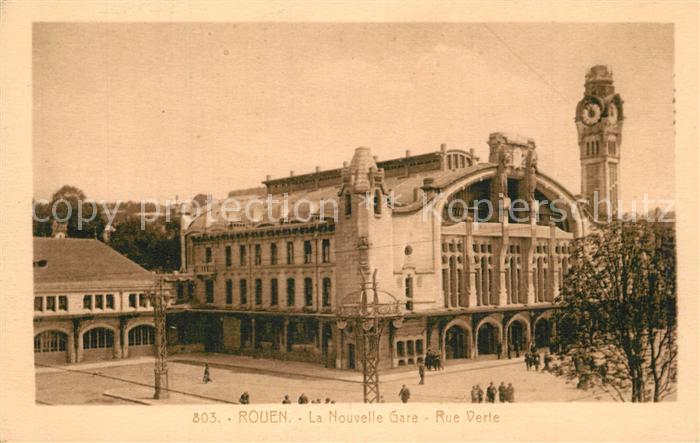 Rouen La Nouvelle Gare Rue Verte