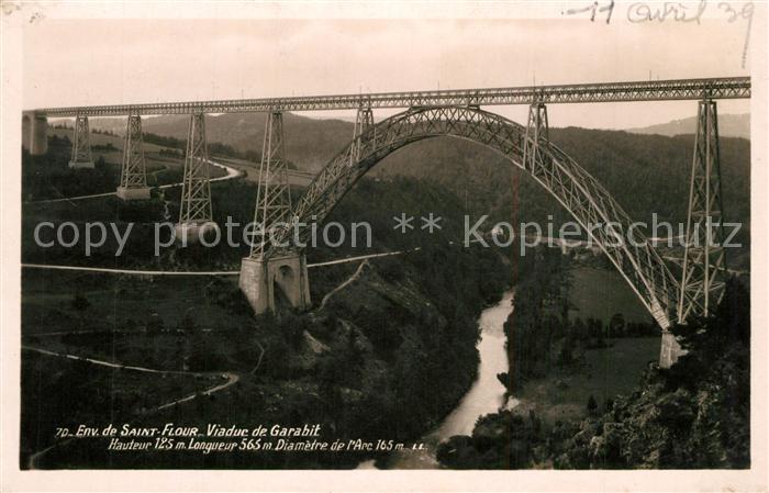 Saint-Flour Cantal Viaduc de Garabit