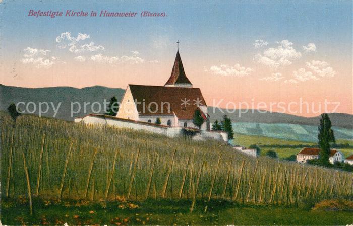 Hunaweier Hunawihr Kirche