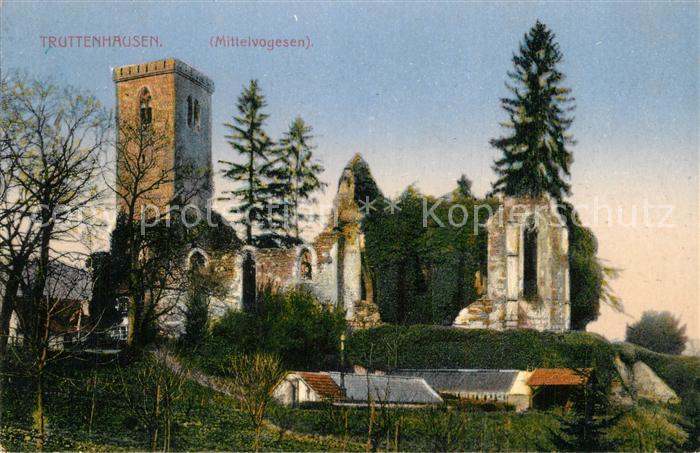 Truttenhausen Kirchenruine Mittelvogesen