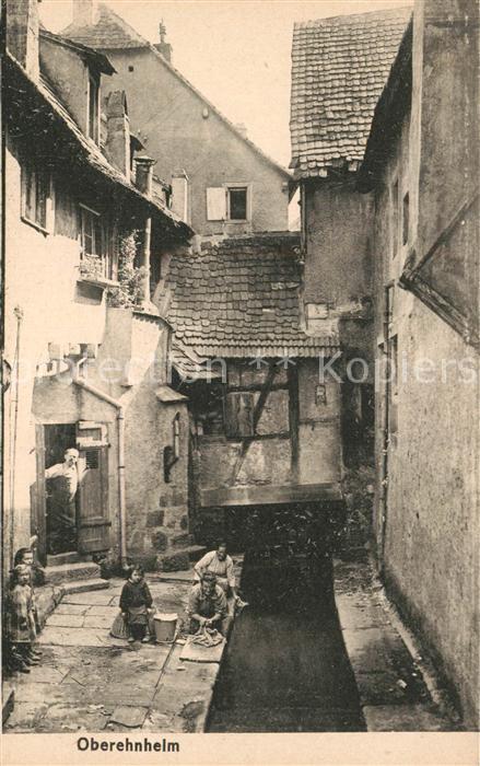 Oberehnheim Waschfrauen am Kanal