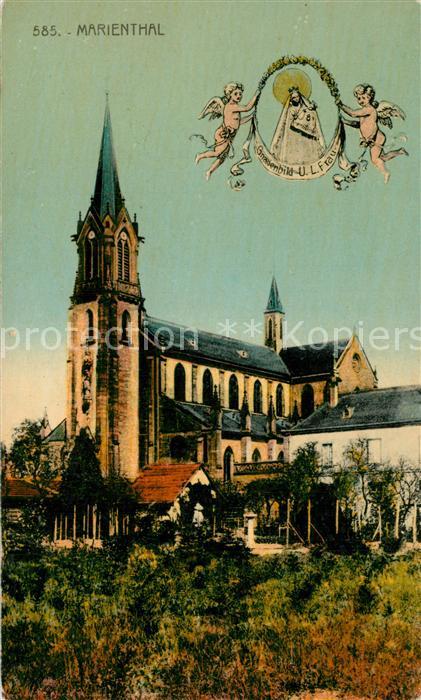 Marienthal Elsass Kirche