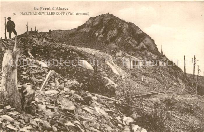 Hartmannswiller Vieil Armand Front d`Alsace