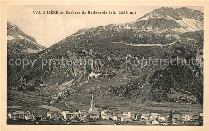 Val d Isere Rochers de Bellevarde