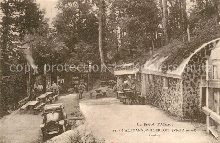 Hartmannswillerkopf Vieil Armand Front d`Alsace Cantine