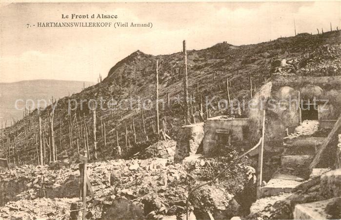 Hartmannswillerkopf Vieil Armand Front d`Alsace