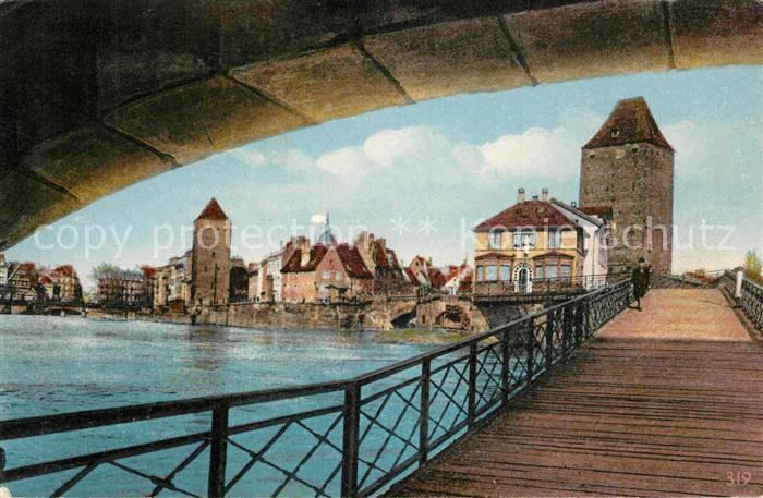 Strassburg Elsass Gedeckte Br?cke