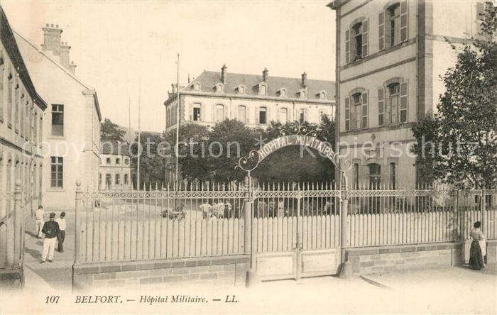 Belfort Alsace Hopital Militaire