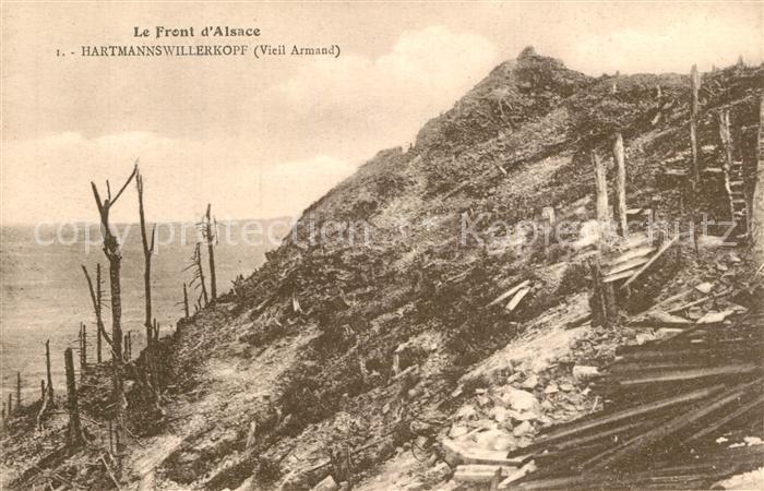 Hartmannswillerkopf Le Front d`Alsace Vieil Armand
