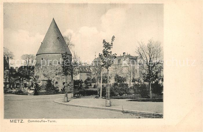 Metz  57 Moselle Commoufle Turm