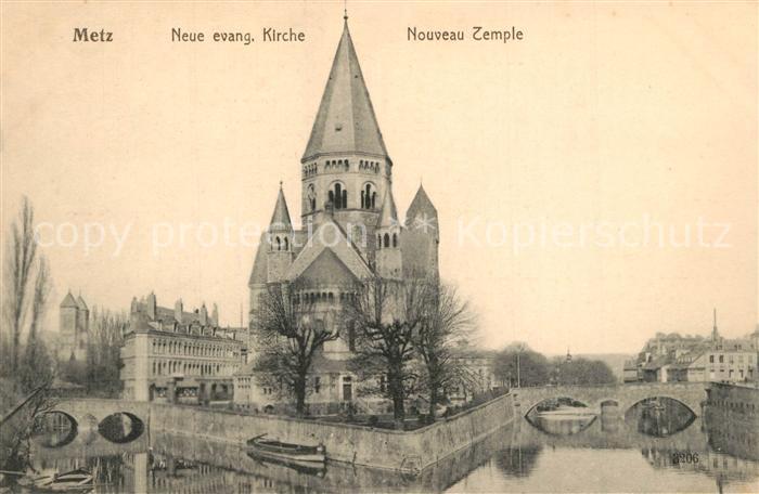 Metz  57 Moselle Noureau Temple