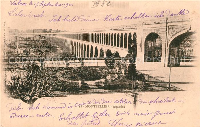 Montpellier Herault Aqueduc